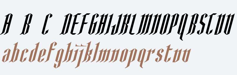 AngloYsgarth Italic