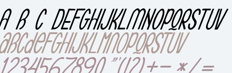 Romario Italic Demo