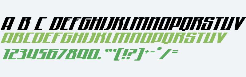 Quantum of Malice Expanded Italic