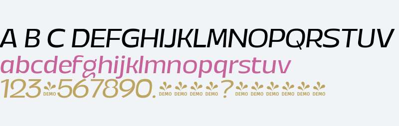 FSP DEMO - Annuario Wide Italic