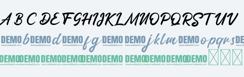 Kantan-Demo Font Script