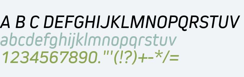 Kiro W03 Italic