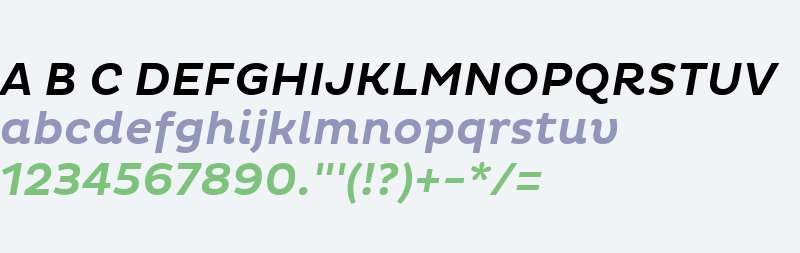 Pluto W01 Medium Italic