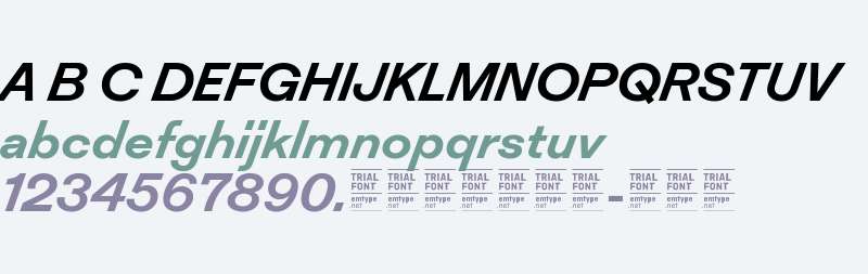 Inklination TRIAL SemiBold Italic 2