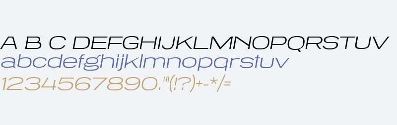 Tussilago W05 Light Italic