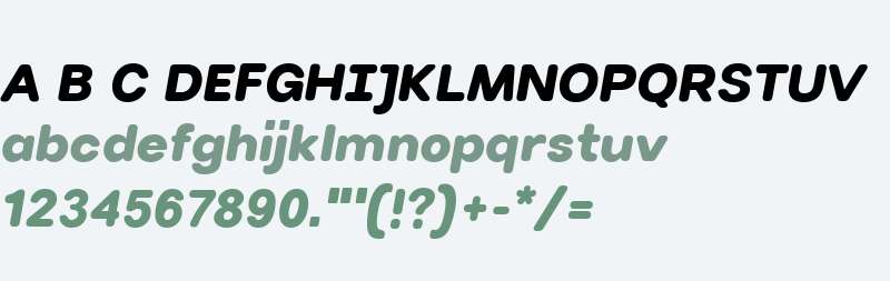 Villeray Rounded Ultra Bold Italic