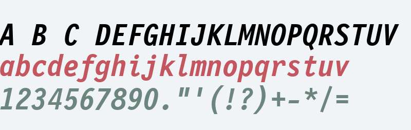 Letter Gothic 12  W01 Bold It