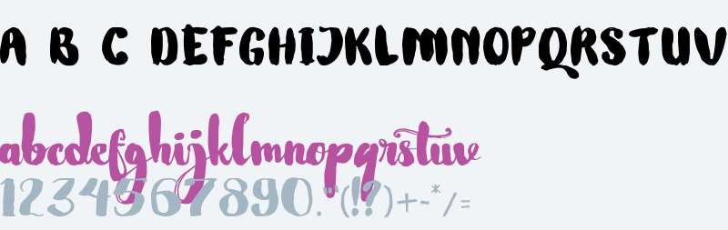 Nightamore Brush Free Font