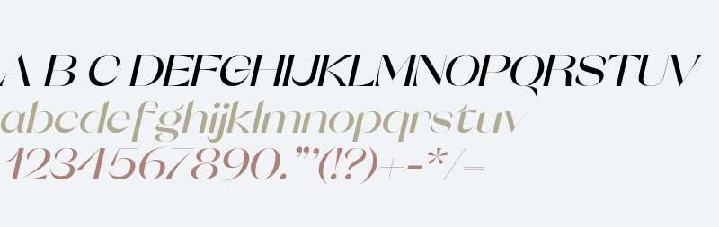 Orelo SemiWide DemiBold Italic