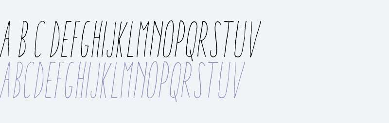 Aracne Ultra Condensed Light Italic V1