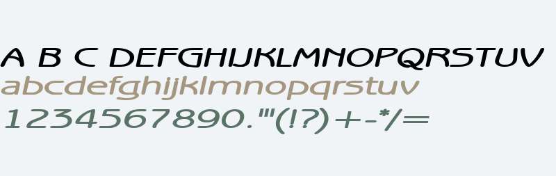 Beagle Extended Bold Italic