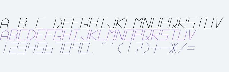 Hyperspace Italic