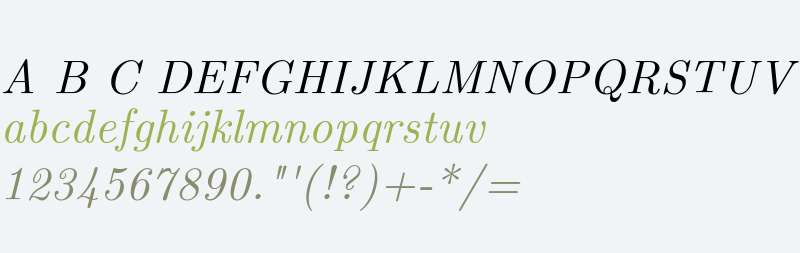LMRoman10-Italic