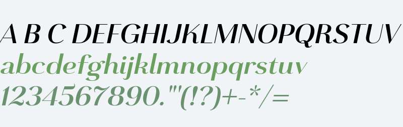 Grenale W01 Norm Bold Italic