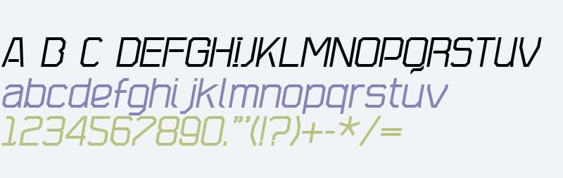 PlottaBold Italic W00 Regular