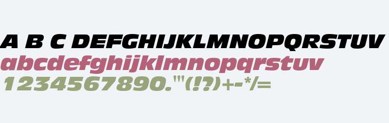 Antique Olive Nord Italic