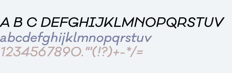 Galano Classic Alt Medium Italic