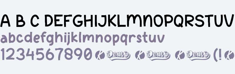 ChocoRomance San Serif DEMO