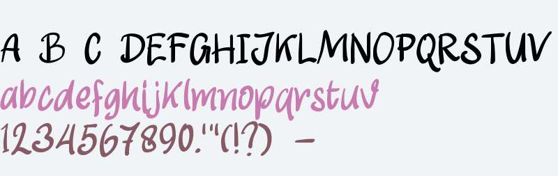 My First Font