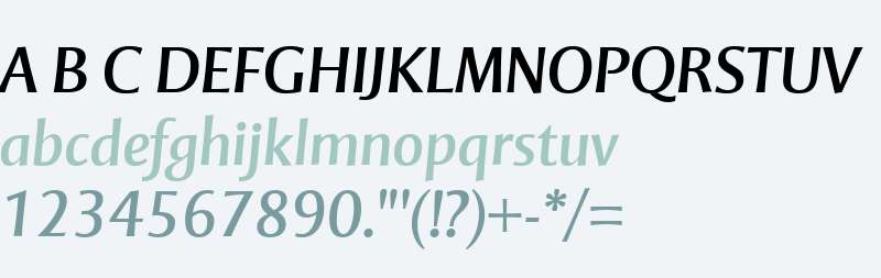 Mentor Sans W04 Italic