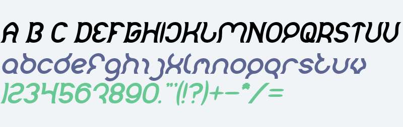 Mozzie Bold Italic