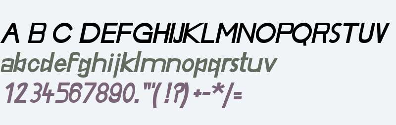 ORK Sans Semibold Italic