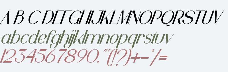 Pinkerston Italic