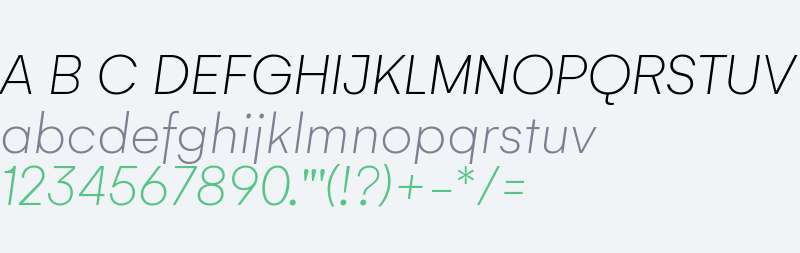 Gelion Thin Italic