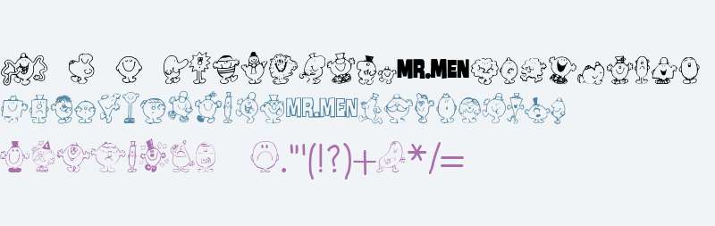 Mr Men Medium