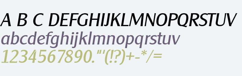 Cleargothic Italic