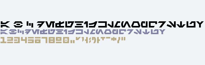 FT Aurebesh Ultra Bold