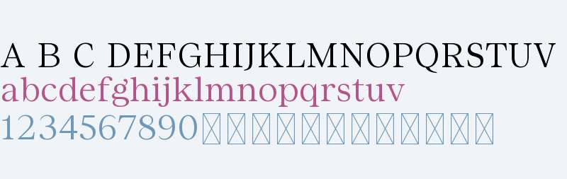 Residenz Serif Trial Regular Small