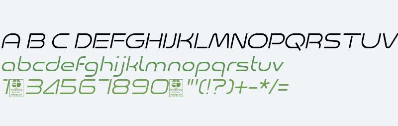 Minalis_Demo Light Italic