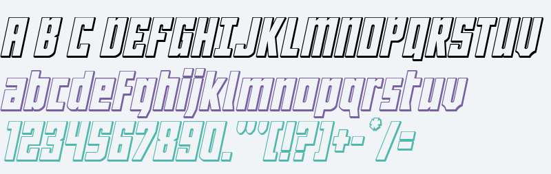 Joy Children LC 3D Italic