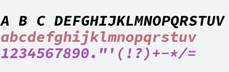 Office Code Pro D Bold Italic