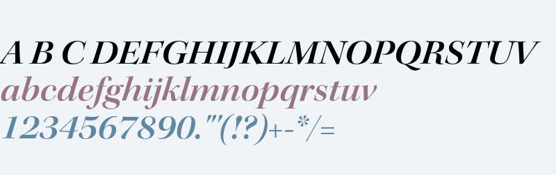 Kepler Std Semibold Extended Italic Display