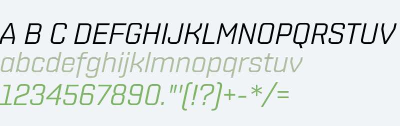 Shentox W04 Regular Italic