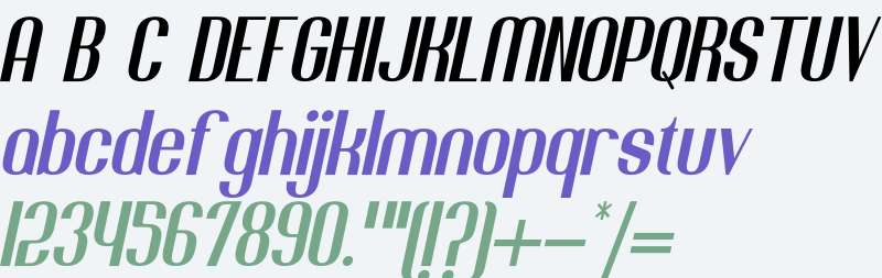 Jacob and son Italic