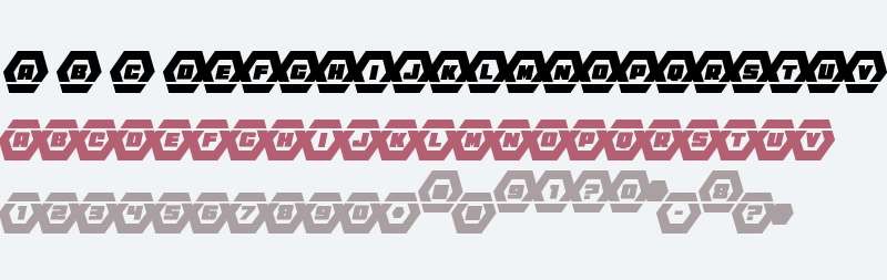 HeXkEy Laser Italic