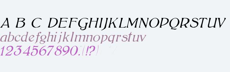 BoltonLightItalic V1