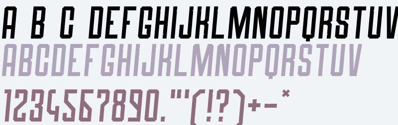 Roguedash Italic Solid