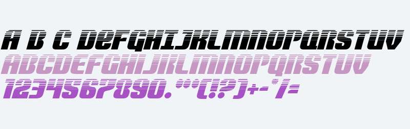 Nightwraith Halftone Italic