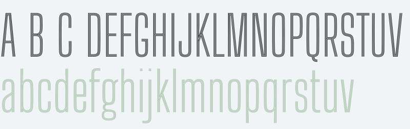 Big Shoulders Inline Display Light