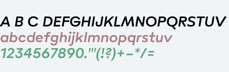 Poligon-MediumItalic