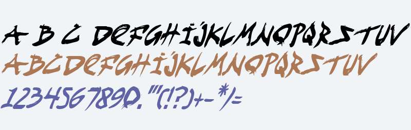 Fight Kid Condensed Italic