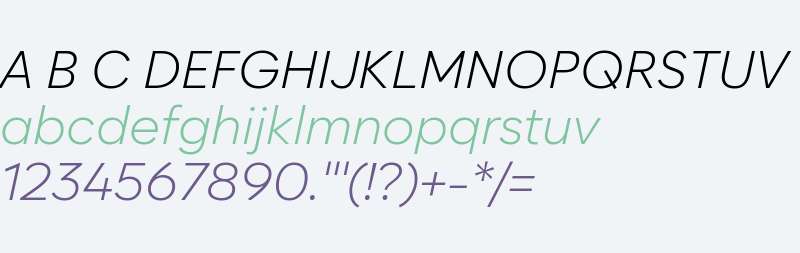 Cadiz Light Italic