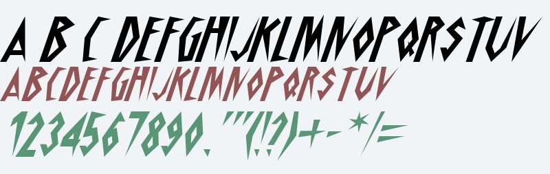 Schrill AOE Oblique V1