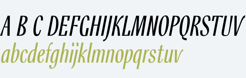 Rossika W01 Light Italic