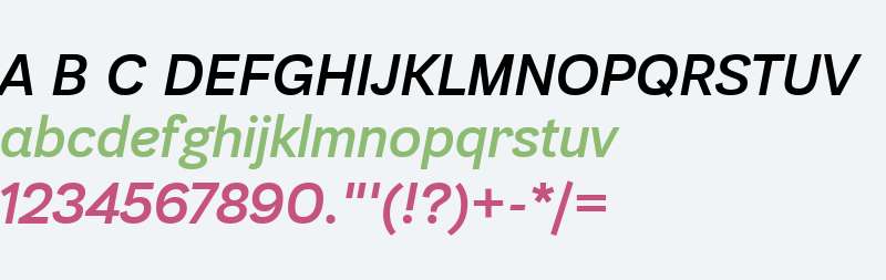 Ida Medium Italic