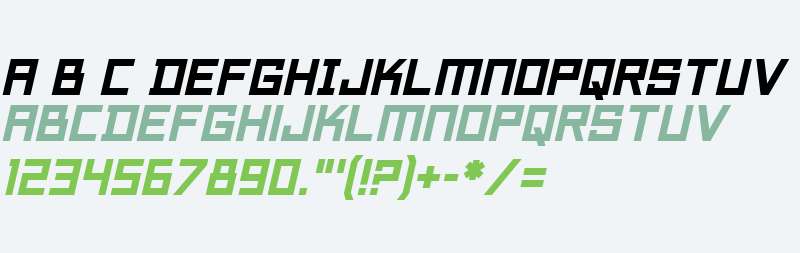 Technikolor Bold Italic